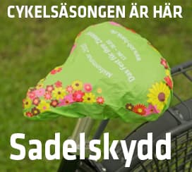 Sadelskydd för cykel